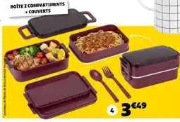 GiFi Boîte à déjeuner avec couverts offre