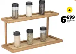 GiFi Étagère bambou 2 niveaux offre