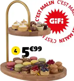 GiFi Plateau de présentation 2 niveaux offre