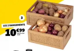 GiFi Rangement de cuisine x2 offre