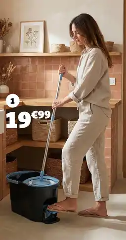 GiFi Seau essoreur à pédale offre