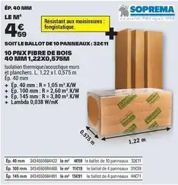 Brico Dépôt Soprema offre