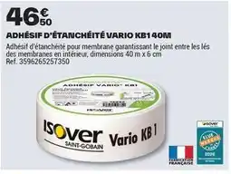 Brico Dépôt Isover - adhesif d'étancheite vario kb140m offre