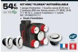 Brico Dépôt Kit vimc florea autoréglable offre