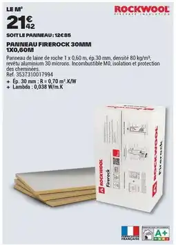 Brico Dépôt Rockwool - patineteau 30min offre