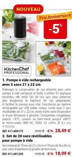 Mathon Kitchenchef - professional offre