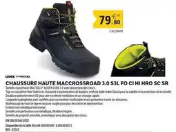 DomPro Chaussure haute maccrossroad 3.0 s3l fo ci hi hro sc sr offre
