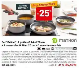 Mathon Tous - set delice offre
