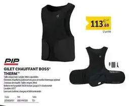 DomPro Gilet chauffant boss therm offre