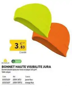 DomPro Deltaplus - bonnet haute visibilite jura offre