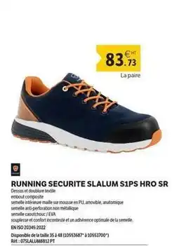 DomPro Maille - running securite slalum slps hro sr offre
