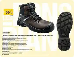 DomPro Lemaitre - chaussure de securite haute max uh offre