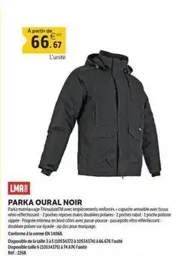 DomPro Polaire - parka noir offre