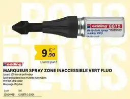 DomPro Edding - marqueur spray zone inaccessible vert fluo offre