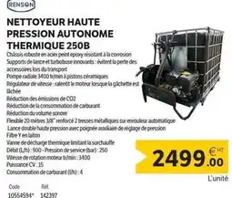 DomPro Renson - nettoyeur haute pression autonome thermique 250b offre