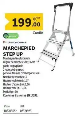 DomPro Tubesca comabi - marchepied step up offre