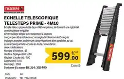 DomPro Bien - echelle telescopique offre