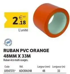 DomPro Orange - ruban pvc offre