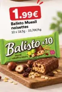 Hmarket Muesli noisettes offre