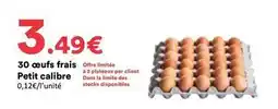 Hmarket 30 œufs frais offre
