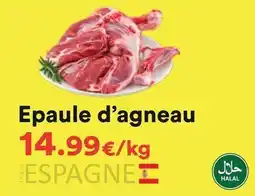 Hmarket Epaule d'agneau offre