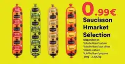 Hmarket Saucisson offre