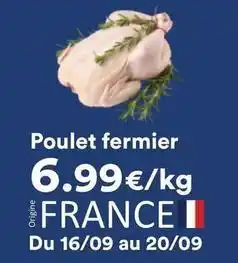 Hmarket Poulet fermier offre