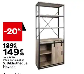 BUT Bibliothèque Nevada offre