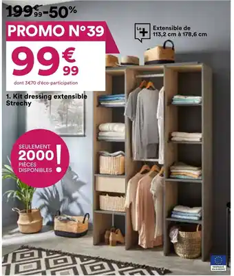 BUT Kit dressing extensible Strechy offre