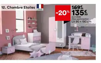 BUT Chambre Etoiles offre