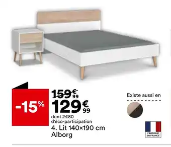 BUT Lit Et Chevet Alborg offre