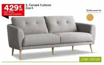 Canapé 3 Places