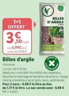 VillaVerde Villa verde - billes d'argile offre
