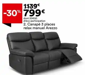 BUT Canapé 3 Places offre