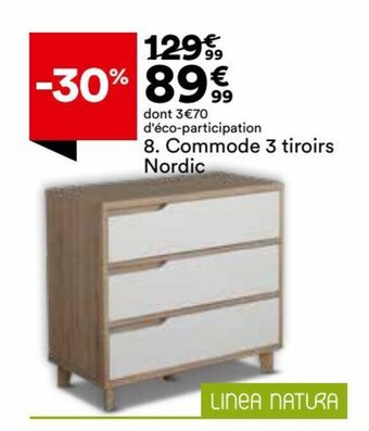 BUT Commode 3 Tiroirs offre