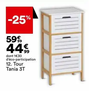 BUT Tour Tania 3T offre
