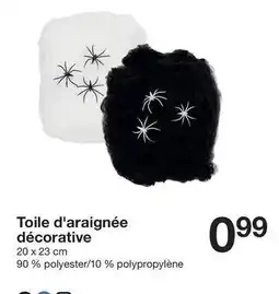 Zeeman Toile d'araignée décorative offre