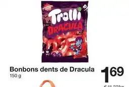 Zeeman Bonbons dents de dracula offre