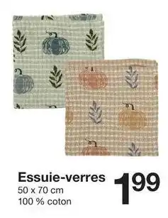 Zeeman Essuie-verres offre