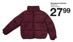 Zeeman Doudoune femme offre