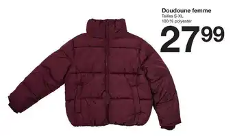 Doudoune femme