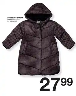 Zeeman Doudoune enfant offre
