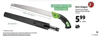 Lidl Scie à élaguer offre