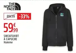 Intersport THE NORTH FACE SWEATSHIRT À CAPUCHE Homme offre