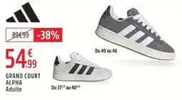 Intersport adidas GRAND COURT ALPHA offre