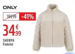 Intersport ONLY SHERPA Femme offre