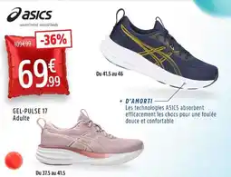 Intersport Asics gel-pulse 17 adulte offre