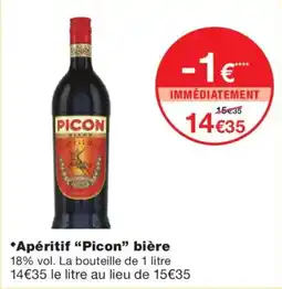 Monoprix PICON bière offre