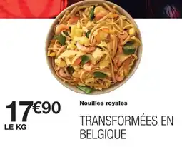 Monoprix Nouilles royales offre
