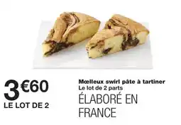 Monoprix Mœlleux swirl pâte à tartiner offre